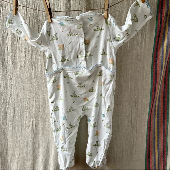 Bella Bliss Spring Bunny Pima Cotton Layette. 12m - Picture 4 of 5